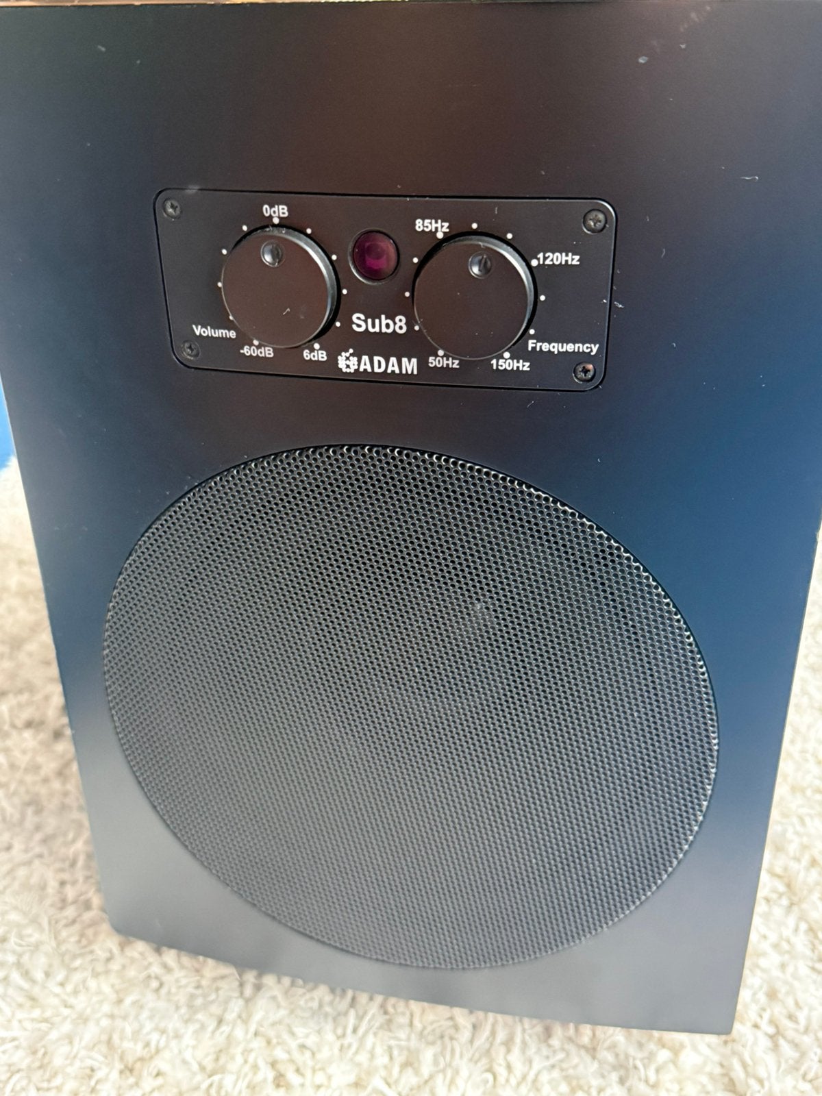 Adam Sub8, Ophalen, Zo goed als nieuw, Subwoofer, Overige merken