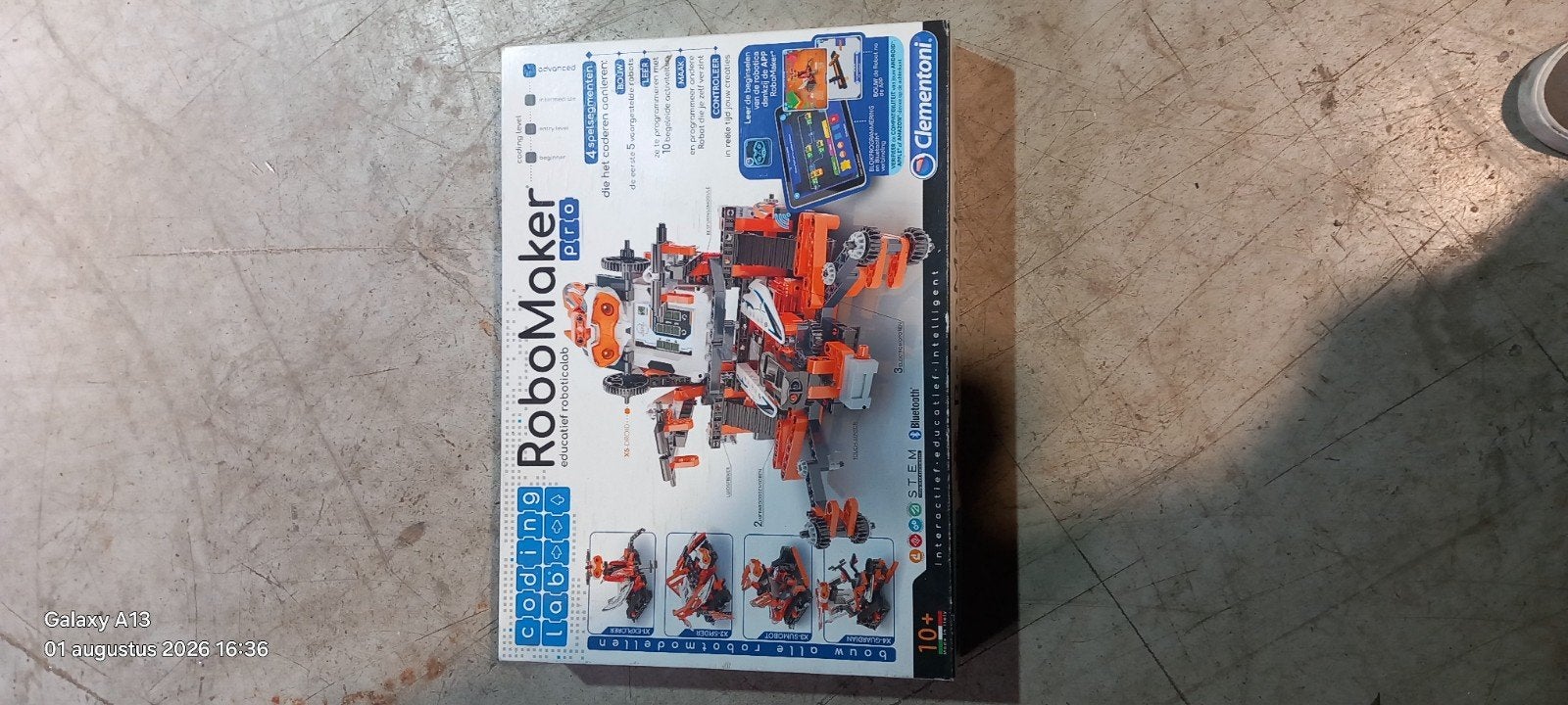 Clementoni RoboMaker Pro & Mechanica Laboratorium, Ophalen, Zo goed als nieuw