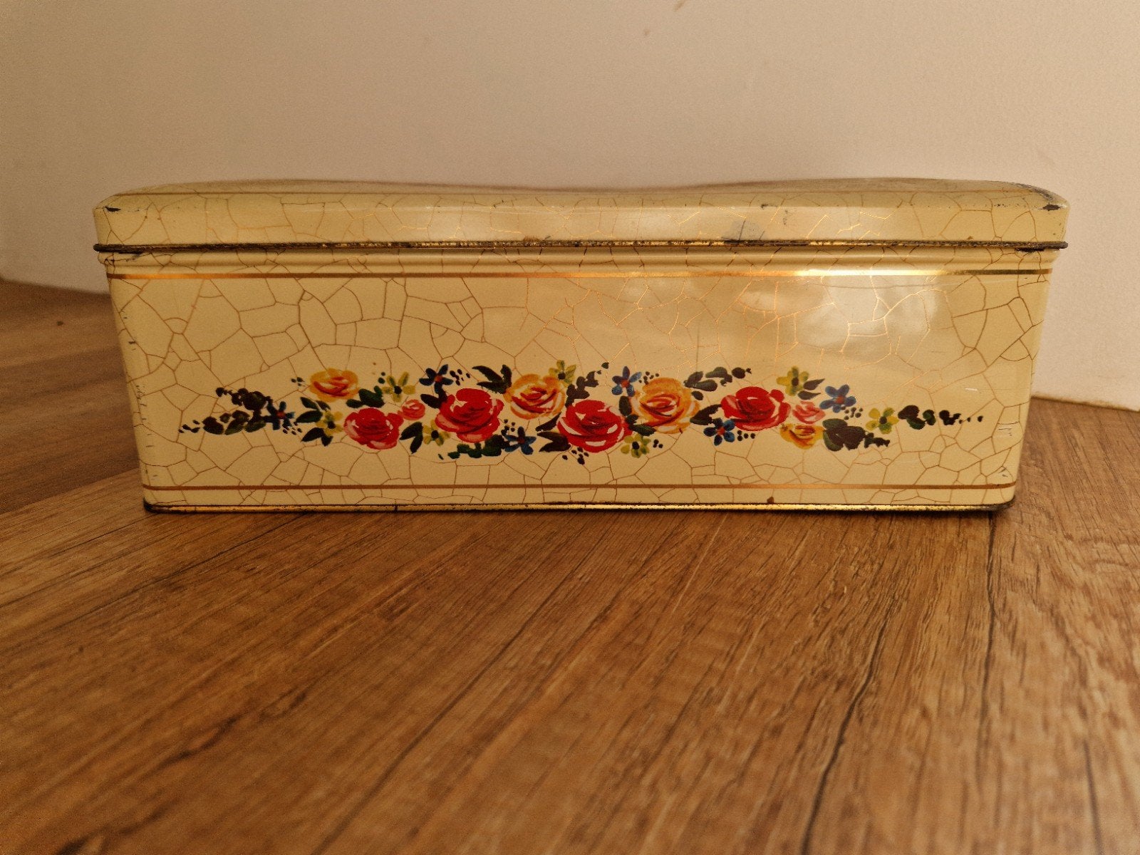 vintage peperkoek blik, Verzamelen, Blikken, Ophalen of Verzenden, Gebruikt, Overige