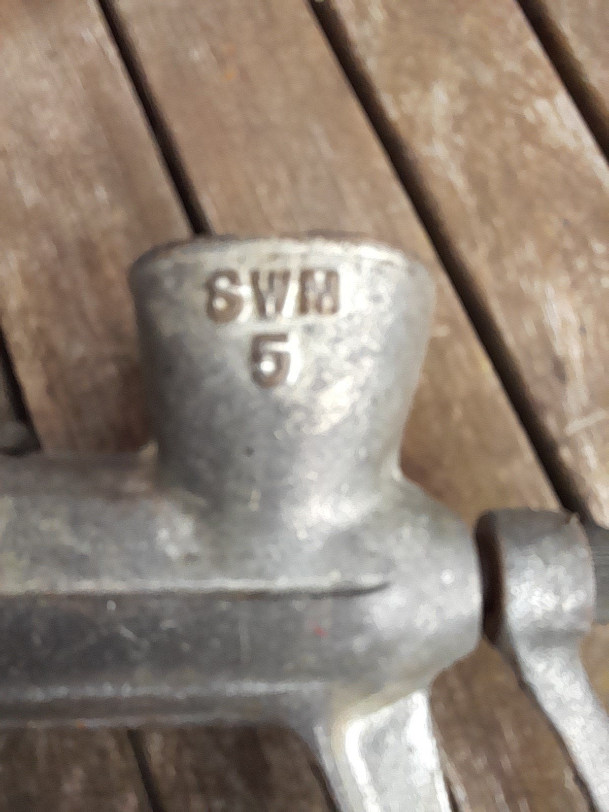 Vintage Vleesmolen SWM 5 - Handbediend, Ophalen of Verzenden