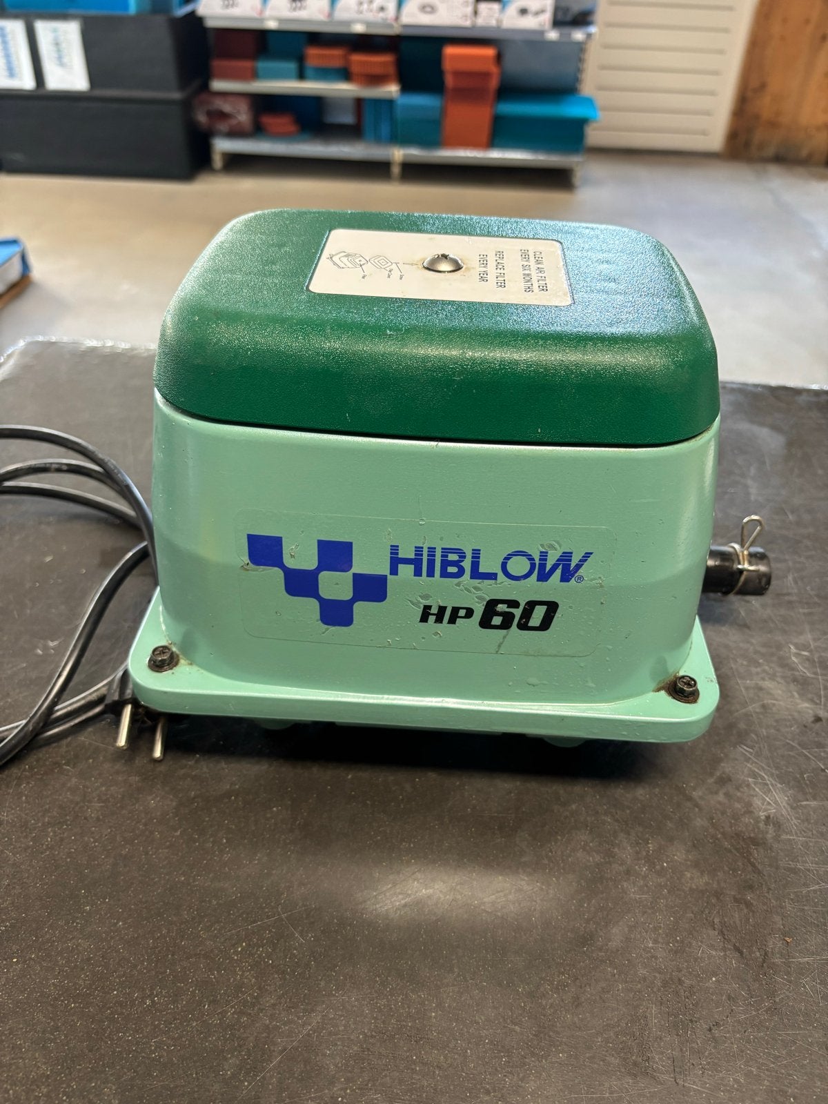 HIBLOW HP-60 Luchtpomp, Ophalen of Verzenden, Gebruikt, Overige typen