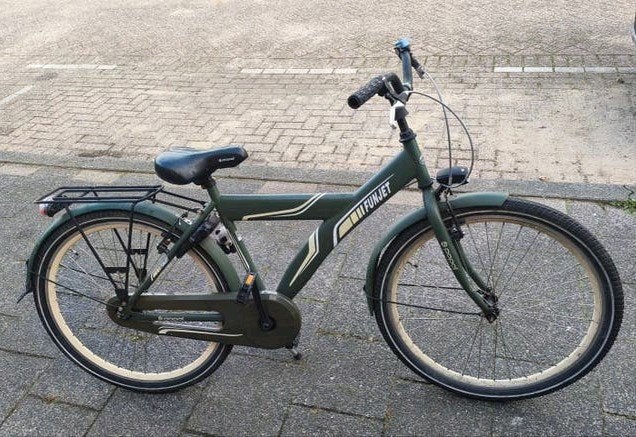 Popal Funjet jongensfiets 26 inch, Fietsen en Brommers, Ophalen, Zo goed als nieuw, Velgrem, Overige merken