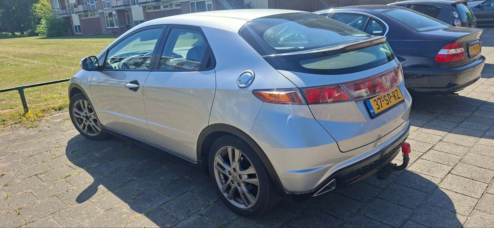 Honda Civic 1.4 I 5DR 2006 Grijs cruise, airco en trekhaak, 83 pk, 4 cilinders, 49 €/maand, Origineel Nederlands
