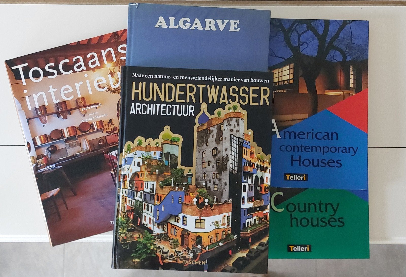 5 boeken over architectuur, huizen en de Algarve, Ophalen of Verzenden, Zo goed als nieuw, Architectuur algemeen