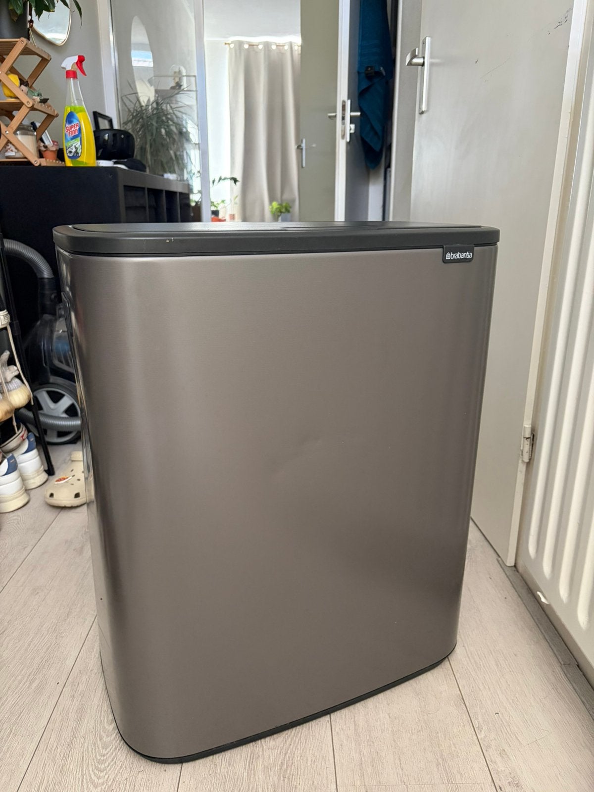 Brabantia Bo Touch Bin prullenbak, Huis en Inrichting, Ophalen, 50 – 75, Gebruikt, 40 liter of meer