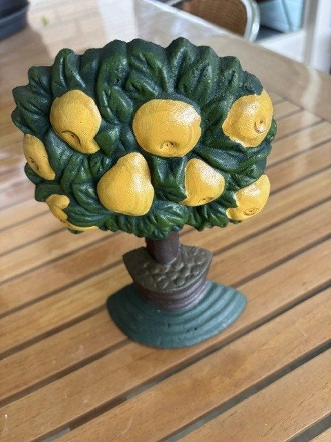 Fruitboom ijzer  Deurstopper, Ophalen of Verzenden