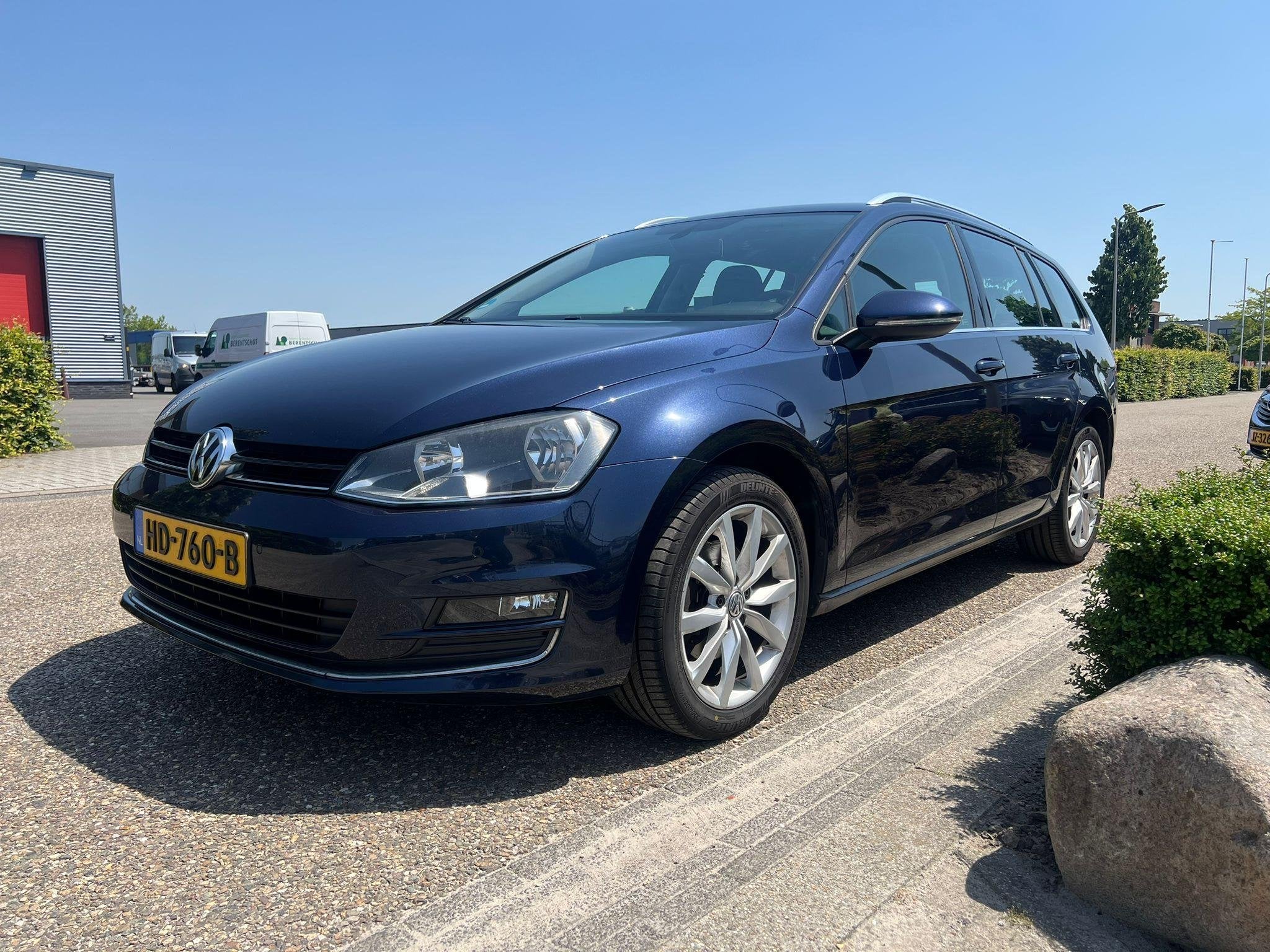 Volkswagen Golf Variant 1.6 TDI Business Edition | Cruise Co, Gebruikt, 4 cilinders, 700 kg, Blauw