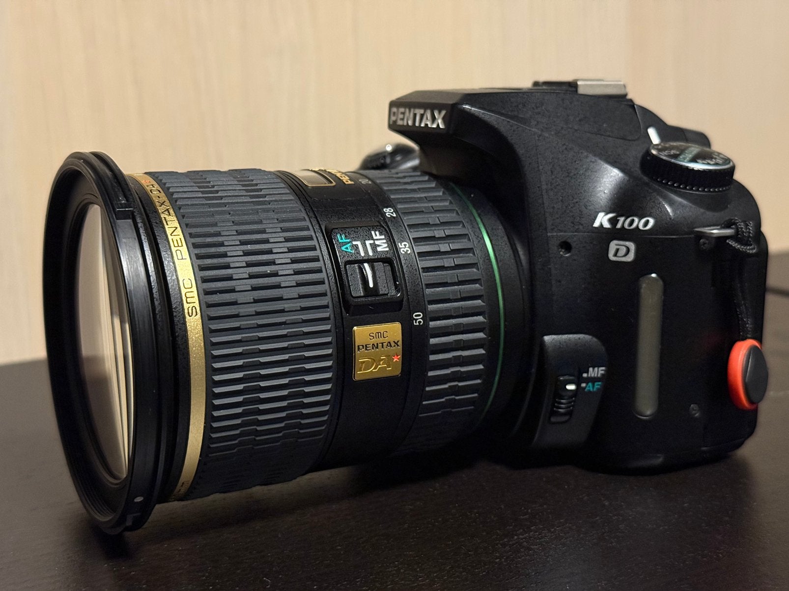 Pentax K100D met 16-50 f/2.8 - T.E.A.B., Gebruikt, Spiegelreflex, Ophalen of Verzenden, Pentax