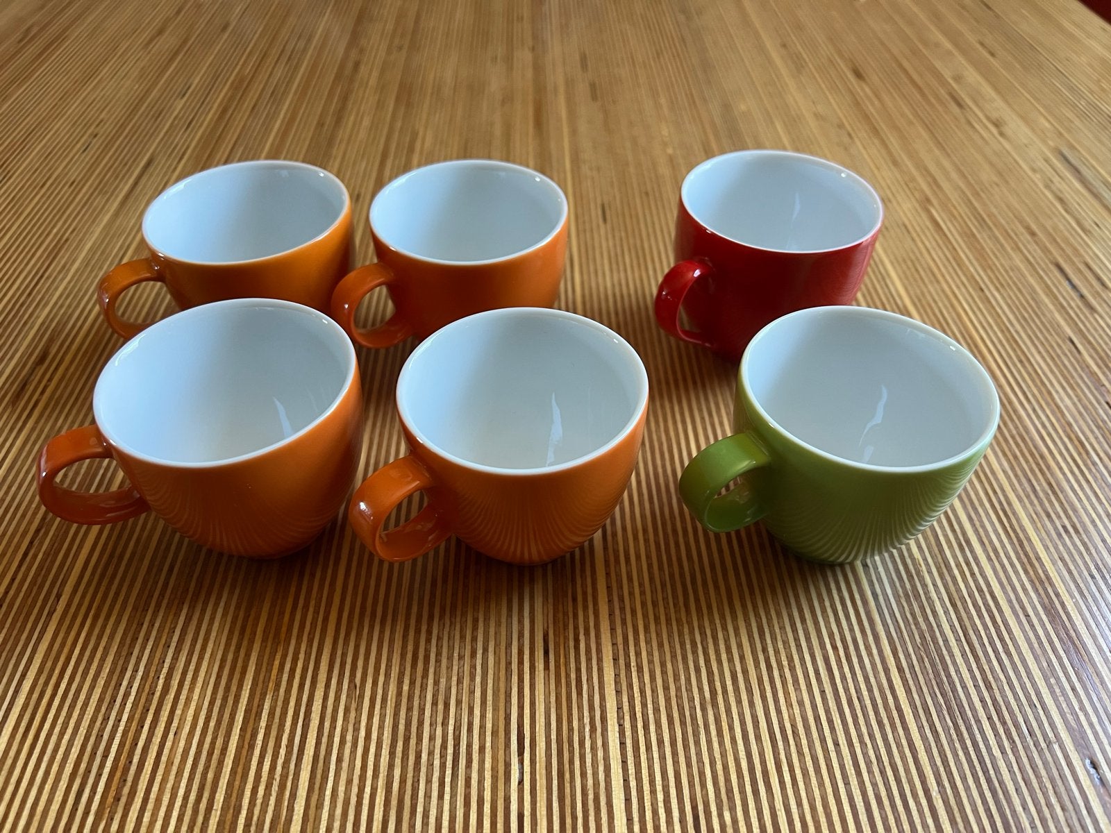 Set van 6 Thomas Rosenthal Espressokopjes - Diverse Kleuren, Huis en Inrichting, Keuken | Servies, Overige merken, Keramiek, Ophalen of Verzenden
