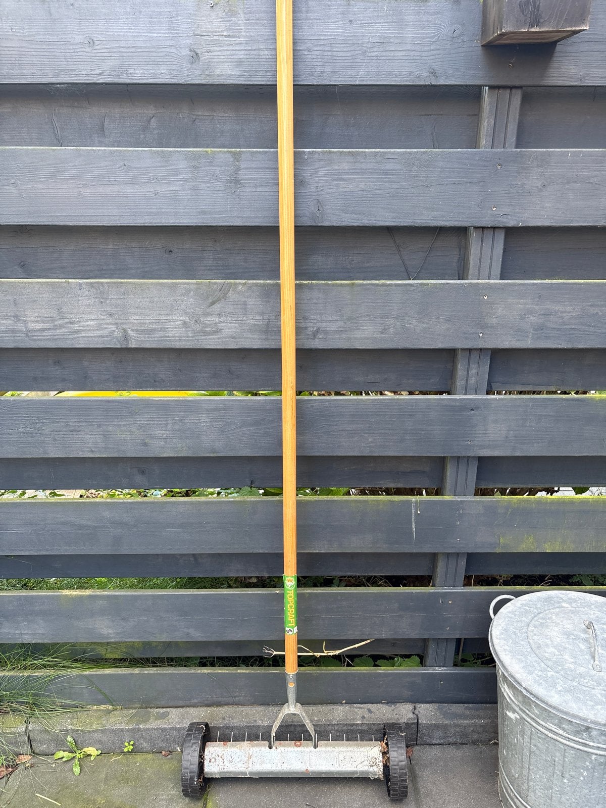 Topcraft Verticuteerhark - Handmatig Gazononderhoud, Tuin en Terras, Ophalen, Gebruikt