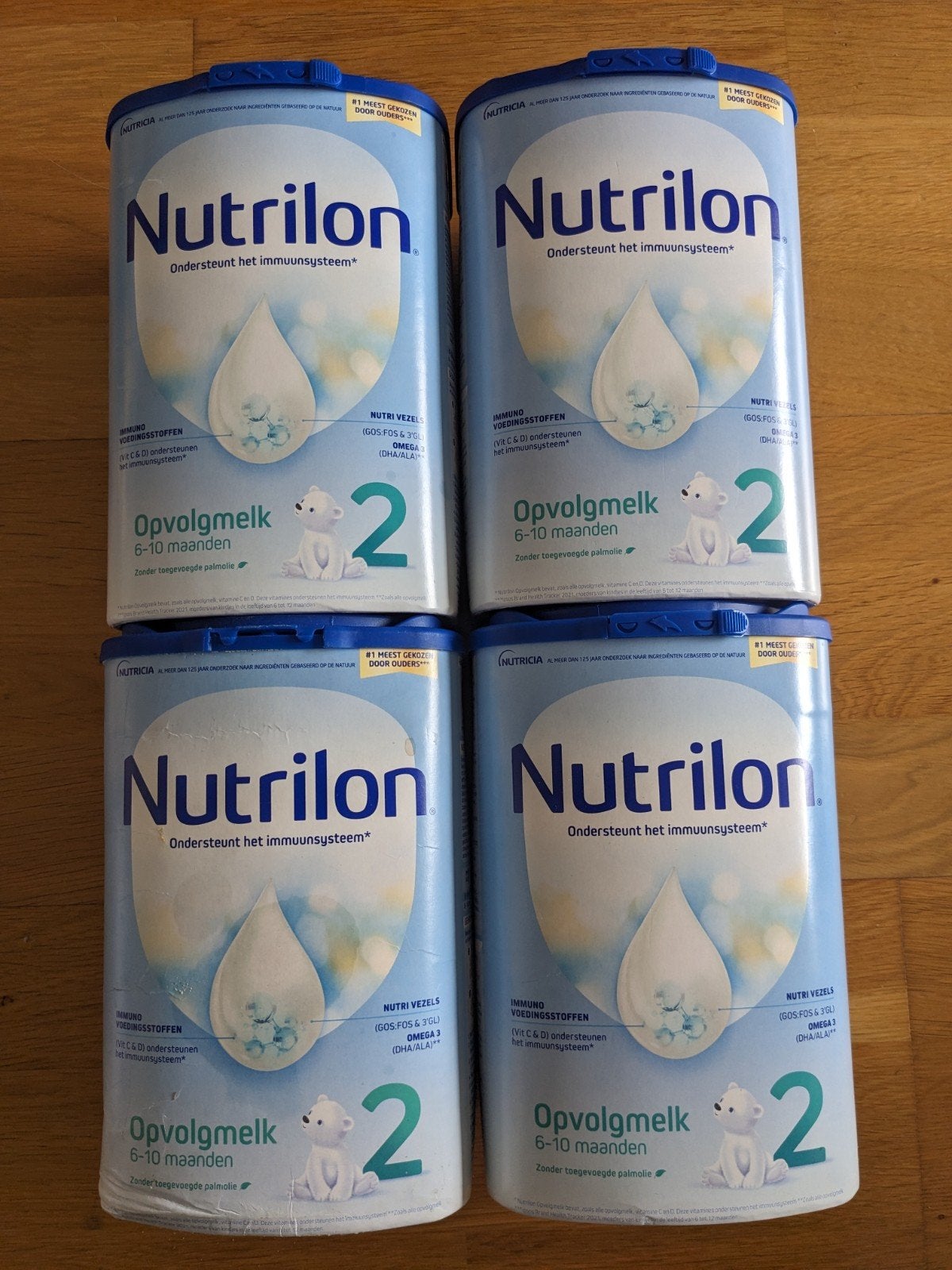 Nutrilon 2 Opvolgmelk 6-10 maanden (4x 800g), Overige typen, Nieuw, Ophalen of Verzenden, BPA-vrij