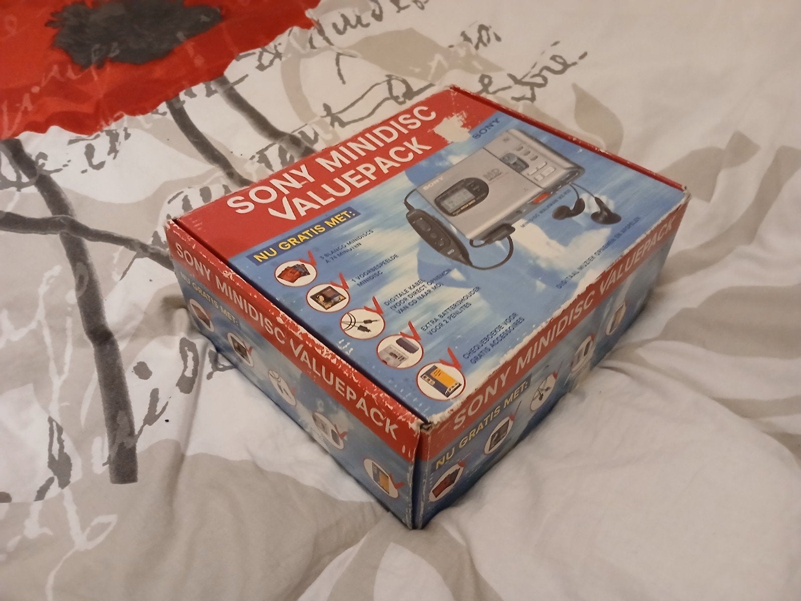 Sony MiniDisc Recorder MZ-R35 Valuepack - Nieuw in doos, Ophalen of Verzenden