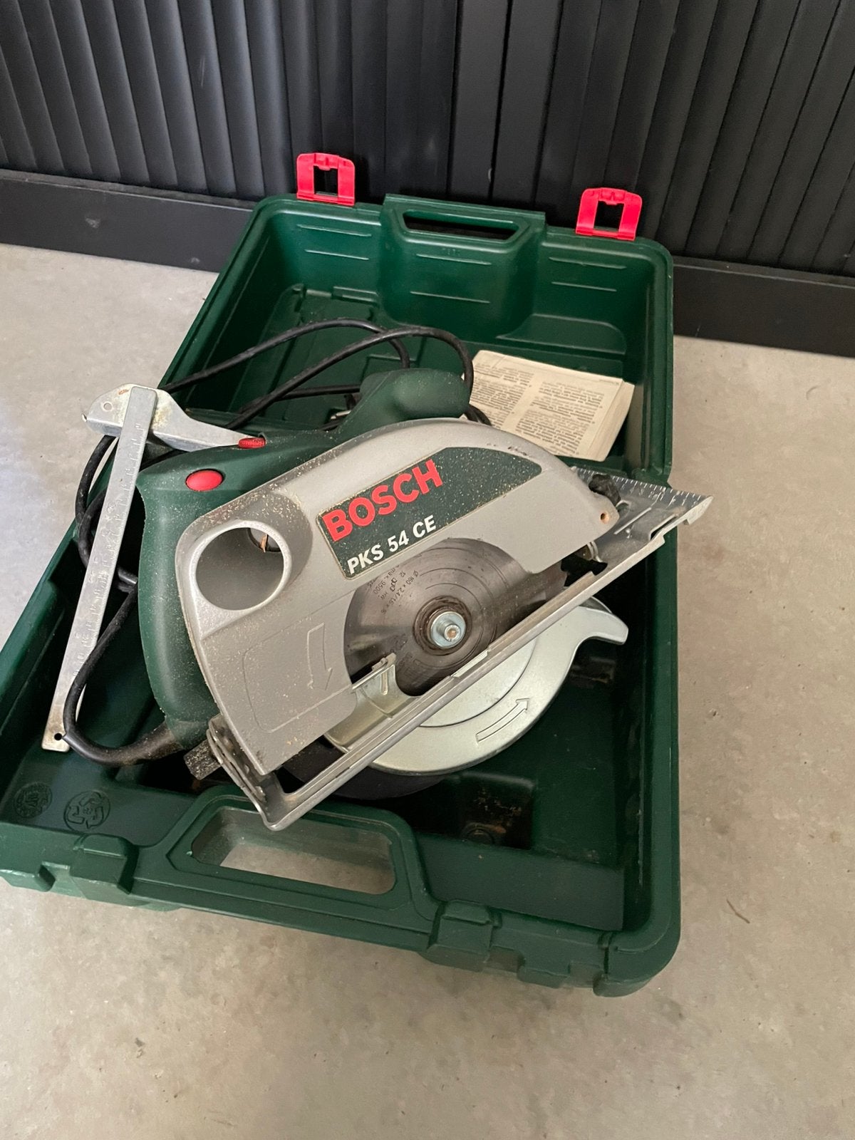Bosch PKS 54 CE, Cirkelzaag, Ophalen of Verzenden, Zo goed als nieuw, 30 tot 70 mm