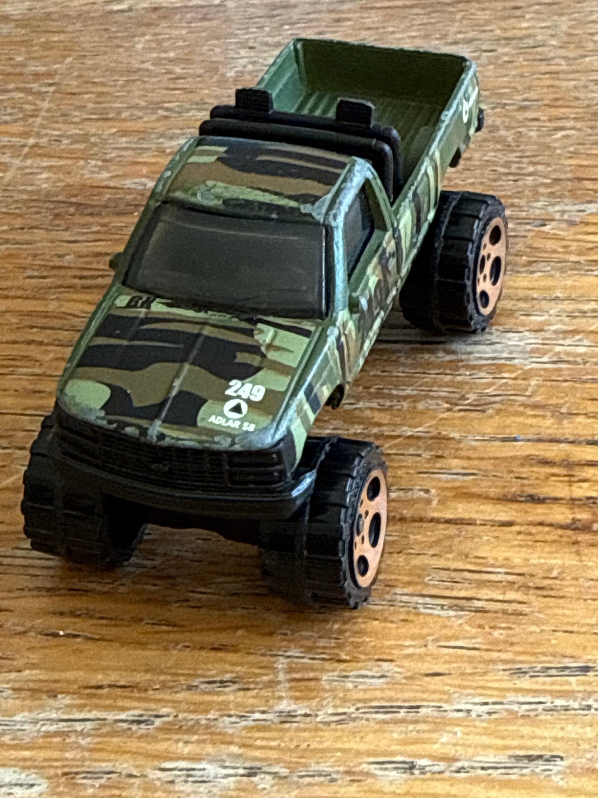 Matchbox Chevy K-1500 Pick-up Camouflage (1992), Ophalen of Verzenden, Gebruikt