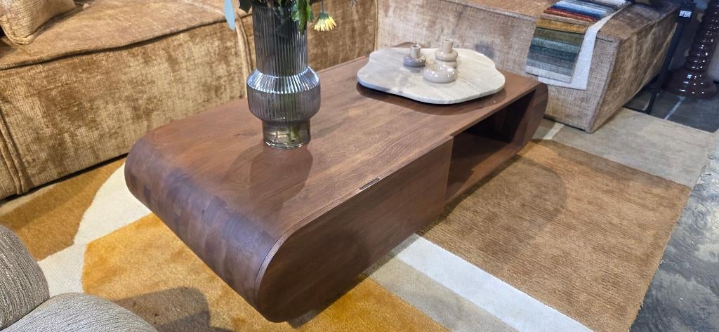Salontafel King met opbergruimte Bruin | Showmodel, Ophalen, Overige materialen, 100 tot 150 cm, Bornsestraat 31