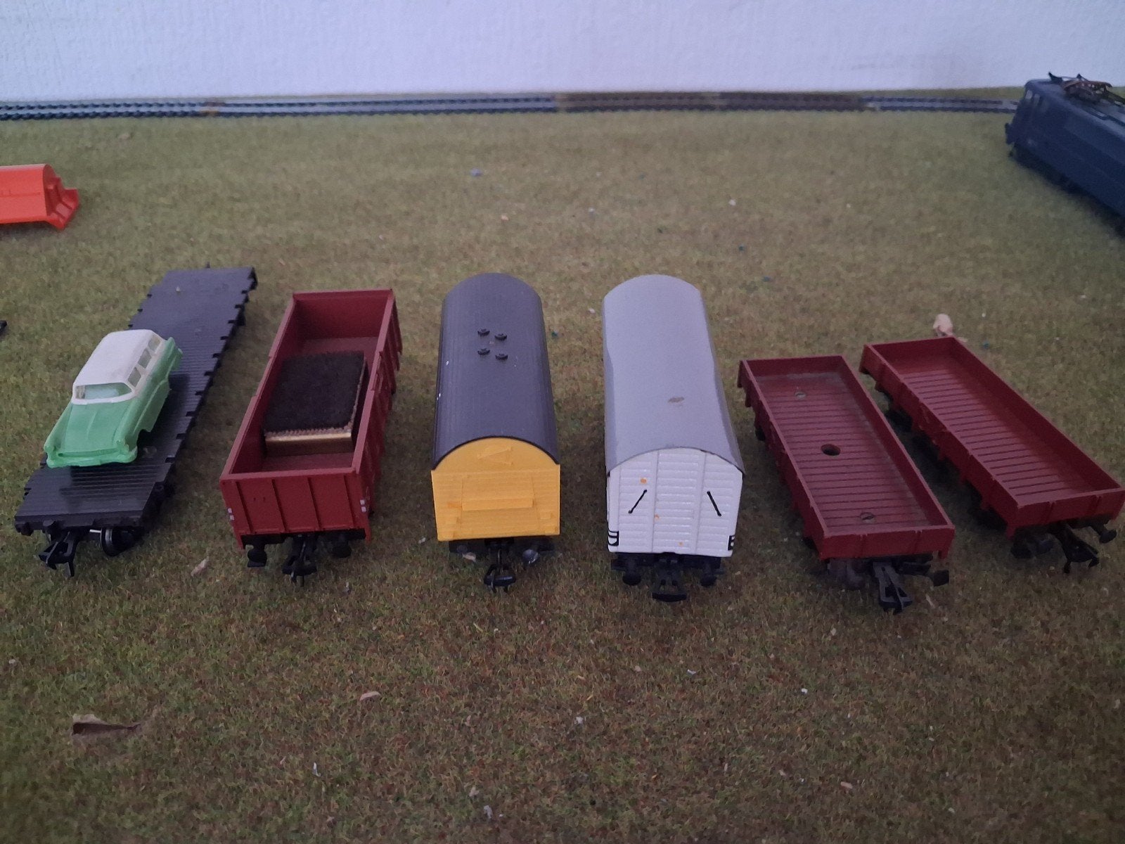 Diverse modeltreinwagons - Gebruikt, Verzenden, Gebruikt, Gelijkstroom of Wisselstroom, Wagon