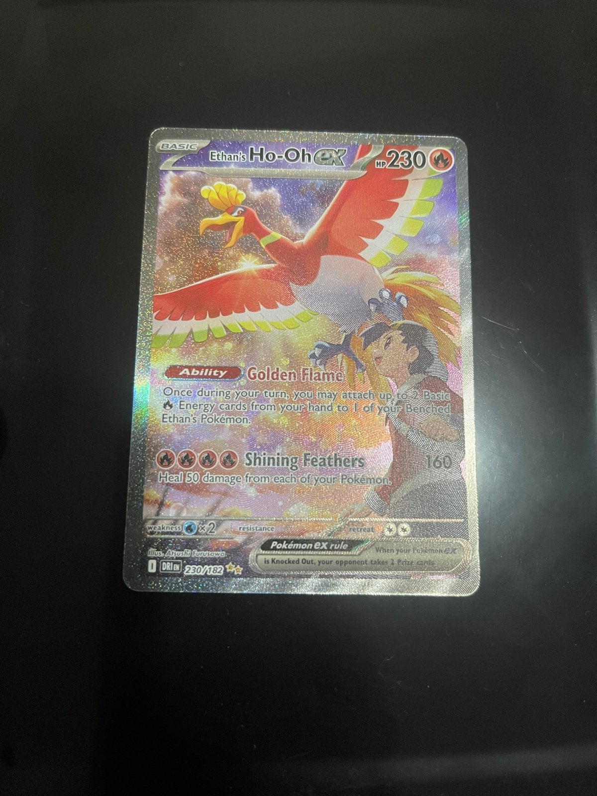 Ethan’s Ho-Oh Ex #230 DRI - Destined Rivals - Pokémon, Ophalen of Verzenden, Zo goed als nieuw