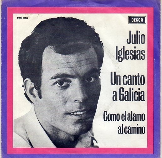 Julio Iglesias ; Un canto a Galicia (1972), Gebruikt, Fotohoes, 7 inch, Ophalen of Verzenden