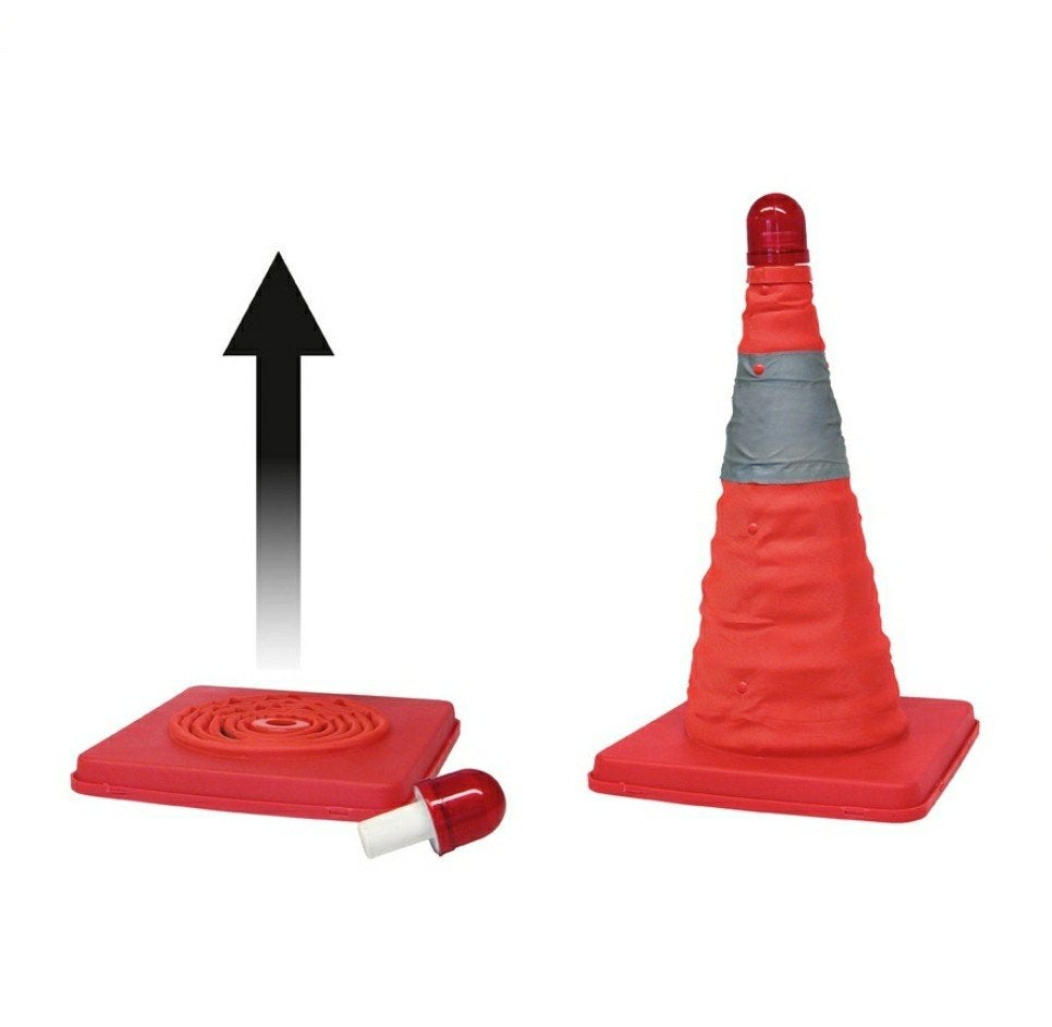 Opvouwbare VeiligheidsPylon met LED-verlichting, Ophalen of Verzenden, Nieuw