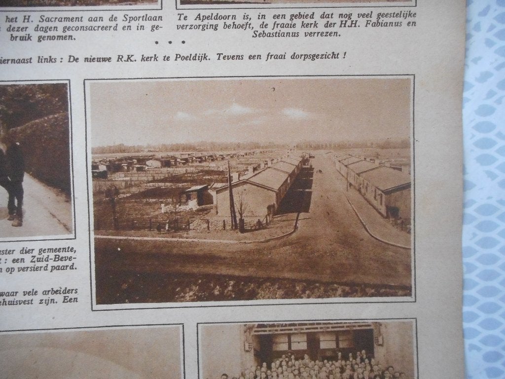 Heerlen. Husken. Mijnwerkerswijk. 1926., Verzamelen, Ophalen of Verzenden, 1920 tot 1940, Nederland, Knipsel(s)