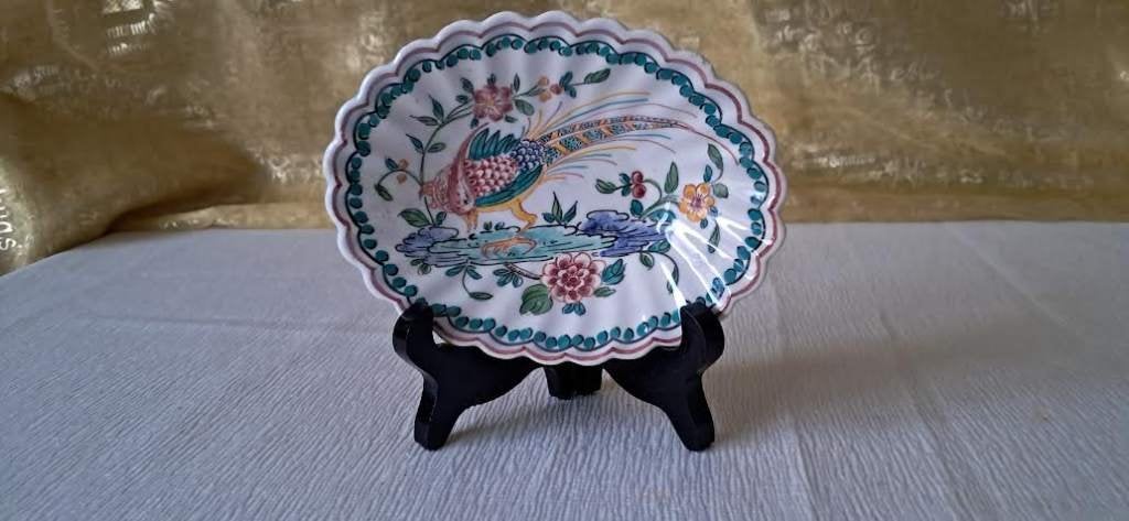Hand painted Portugal (zeep) schaaltje Outeiro Agueda, Antiek en Kunst, Ophalen of Verzenden
