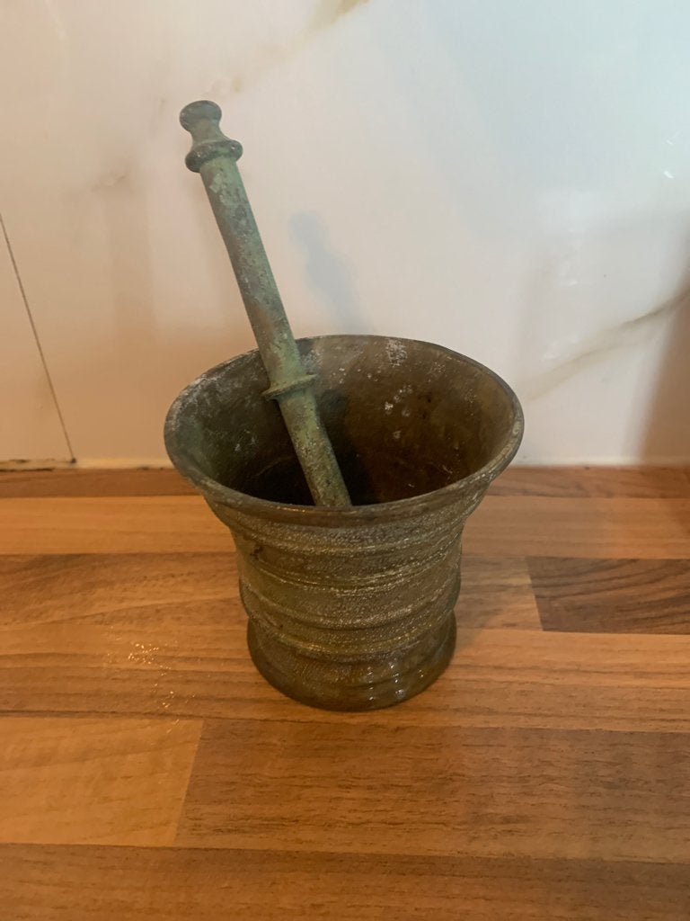 Antiek vijzel, Ophalen of Verzenden