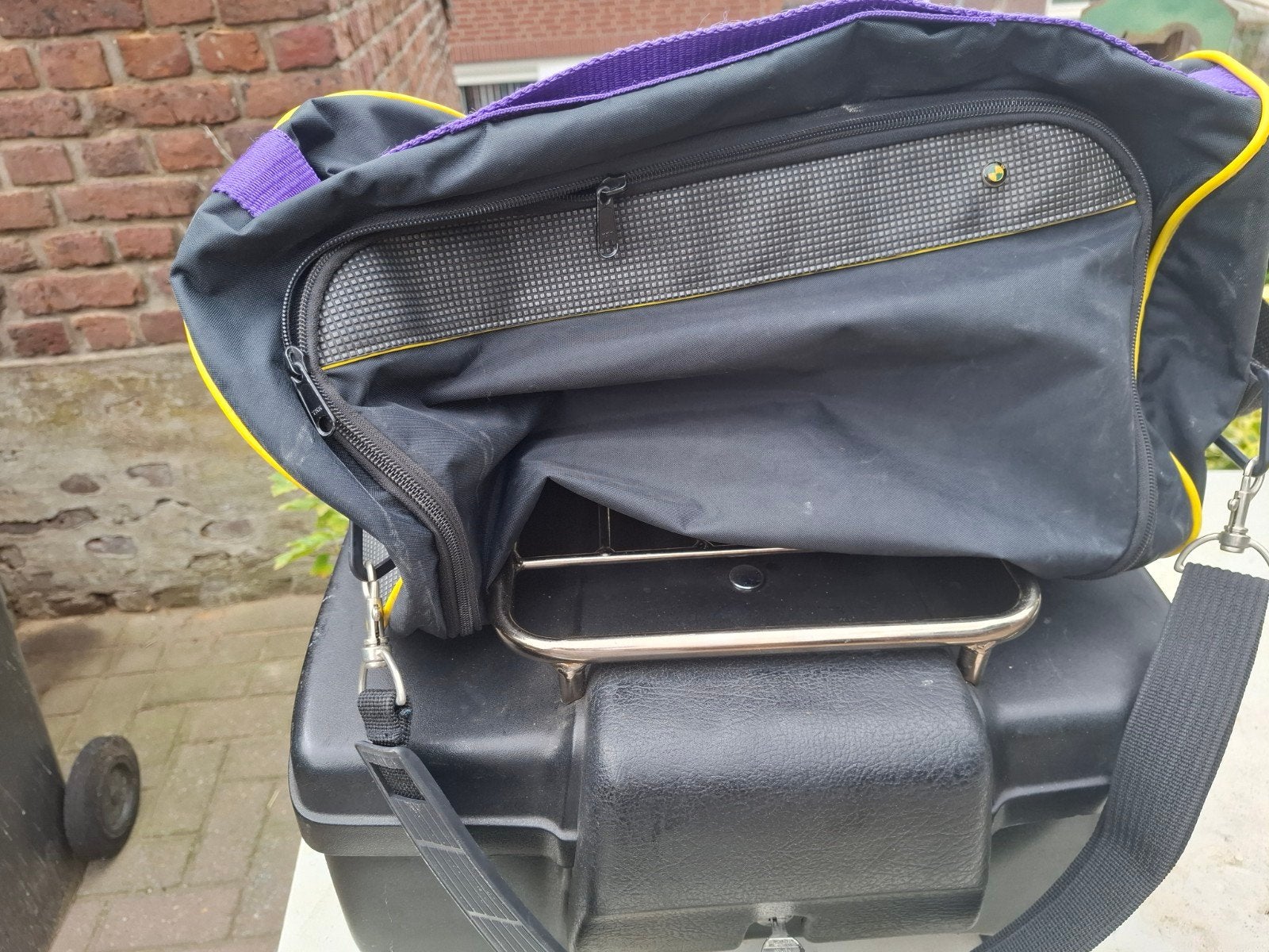 Topcase orgineel bmw k serie, Motoren, Ophalen of Verzenden, Gebruikt