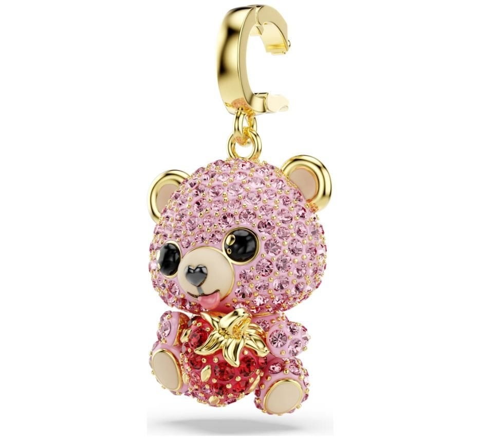 Swarovski Idyllia Bedel Teddy Beer Roze. Kristallijn Shop,, Swarovski@.com, Verzenden, Wattens, Nieuw