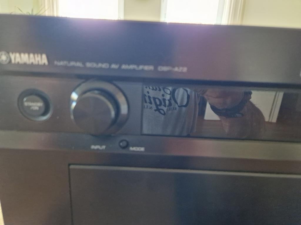 Yamaha Natural Sound AV Amplifier DSP-A72 + Piega center spe, Audio, Tv en Foto, Versterkers en Receivers, Ophalen, 120 watt of meer