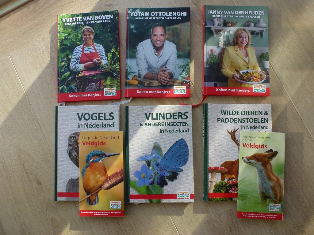 Natuurreeks en Koken met Kanjers Postcodeloterij, Overige typen, Ophalen of Verzenden, Zo goed als nieuw, Gezond koken