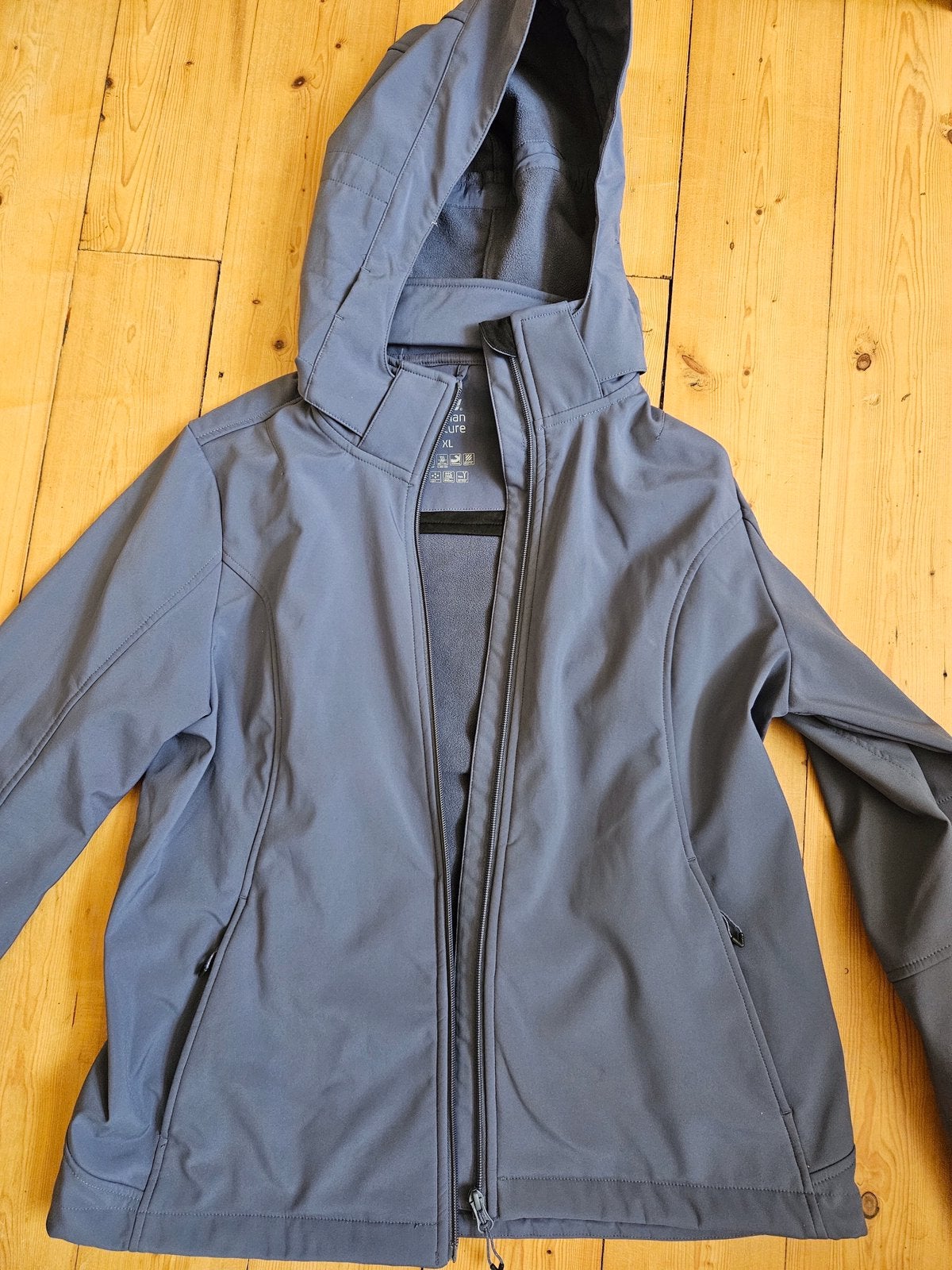 Nieuw: Softshell jas dames XL, Kleding | Dames, Jassen | Zomer, Zo goed als nieuw, Maat 46/48 (XL) of groter, Blauw, Ophalen of Verzenden