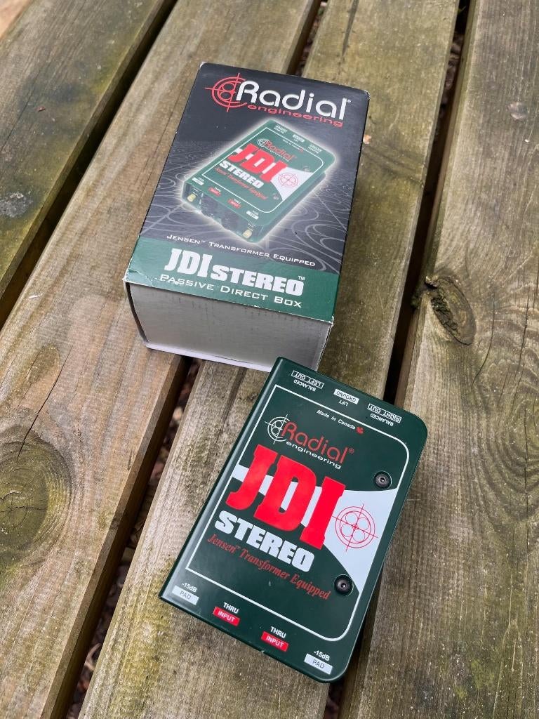 Radial Engineering JDI Stereo, Ophalen, Zo goed als nieuw, Audio