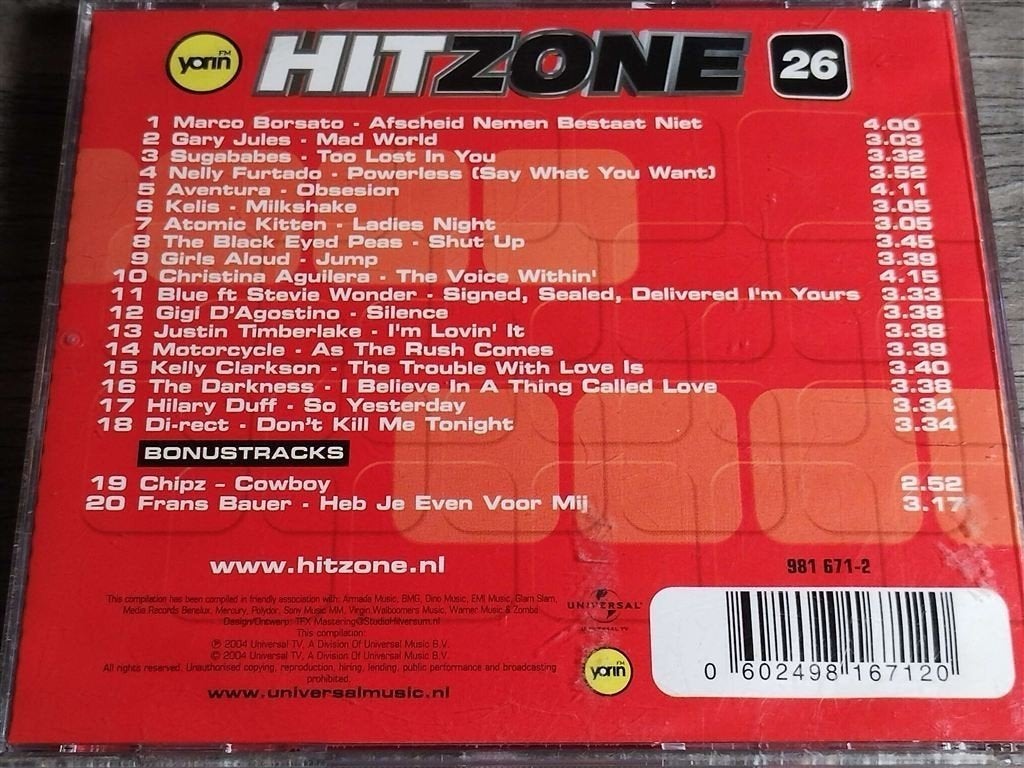 Hitzone 26, Ophalen of Verzenden, Gebruikt, Pop