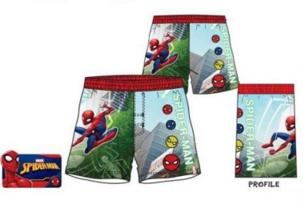 Spiderman Zwemshort / Zwembroek - Maat 98 - 104 - 128, Nieuw, Spiderman, Nvt, Zwembroek