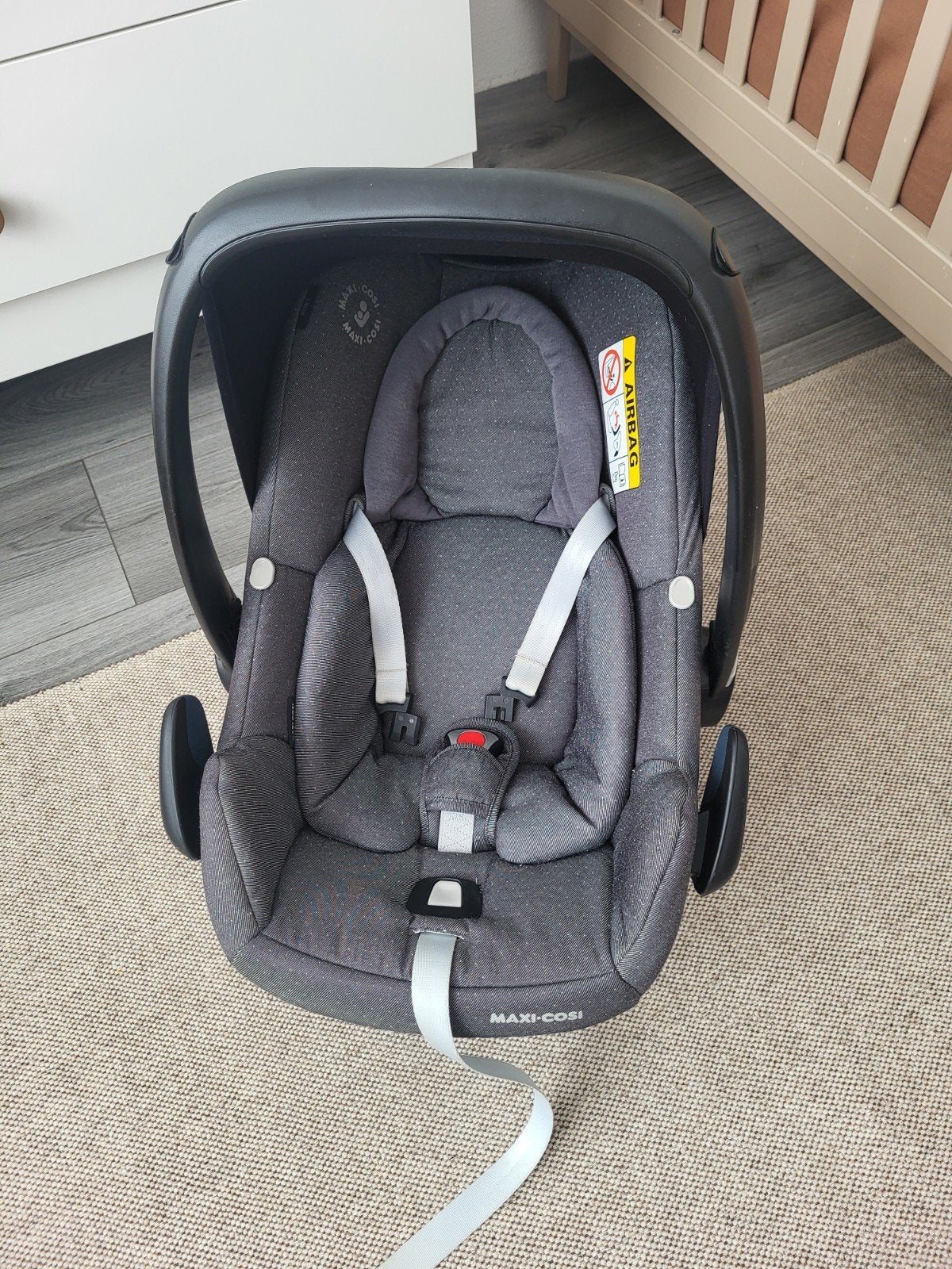 Maxi-Cosi Pebble Sparkling Grey, Ophalen, 0 t/m 13 kg, Maxi-Cosi, Gebruikt