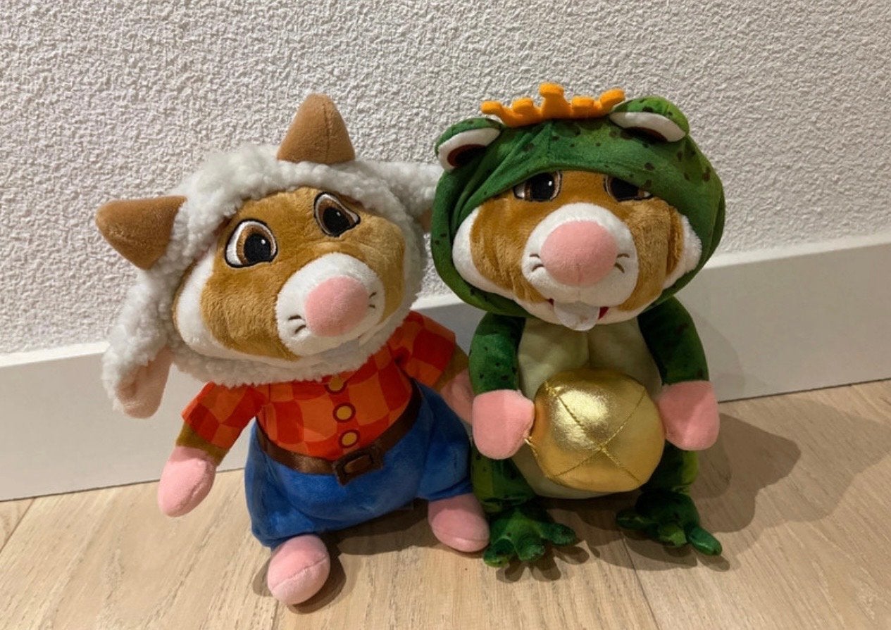 Efteling AH hamsters: geitje en kikkerkoning, Verzamelen, Ophalen of Verzenden, Zo goed als nieuw, Overige typen