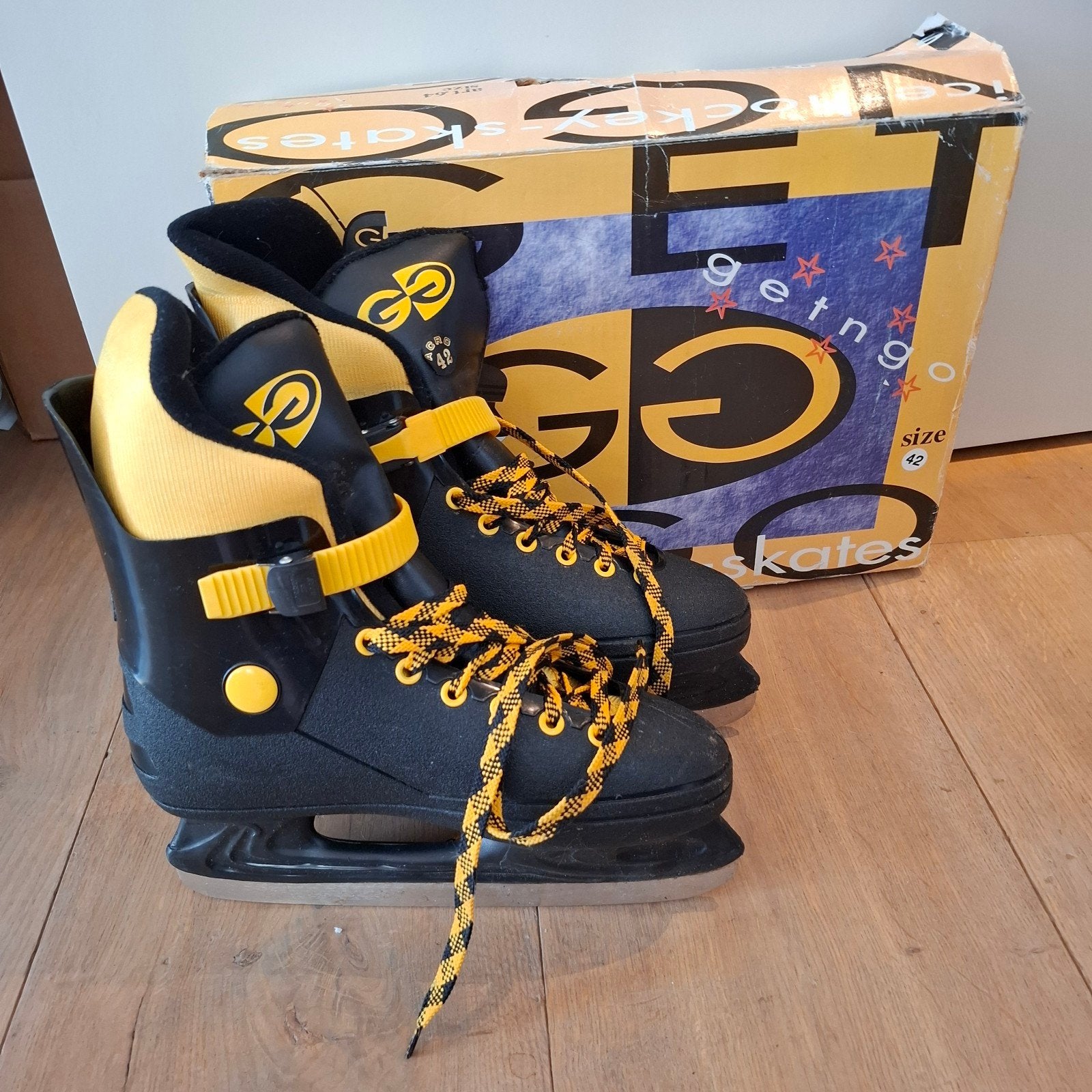 ijshockeyschaatsen maat 42, Sport en Fitness, Overige merken, Ophalen of Verzenden, Zo goed als nieuw, IJshockeyschaatsen