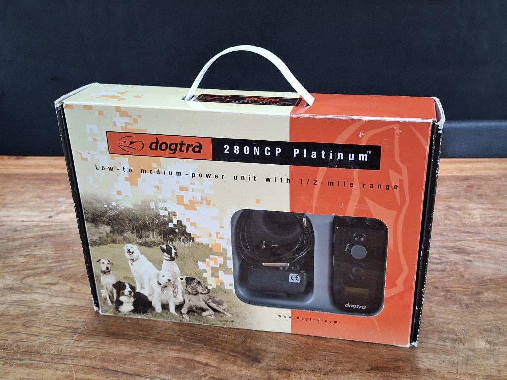 Dogtra 280-NCP platinum honden trainingsset correctieband, Dieren en Toebehoren, Ophalen of Verzenden, Gebruikt