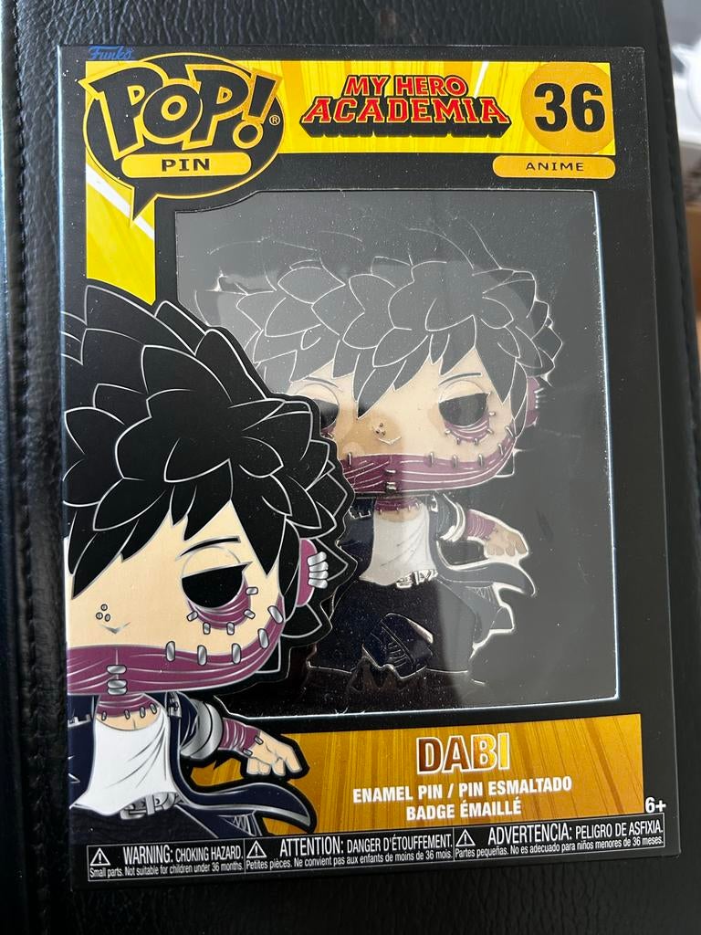 Funko Pop! Pin Dabi #36 My Hero Academia, Ophalen of Verzenden, Nieuw