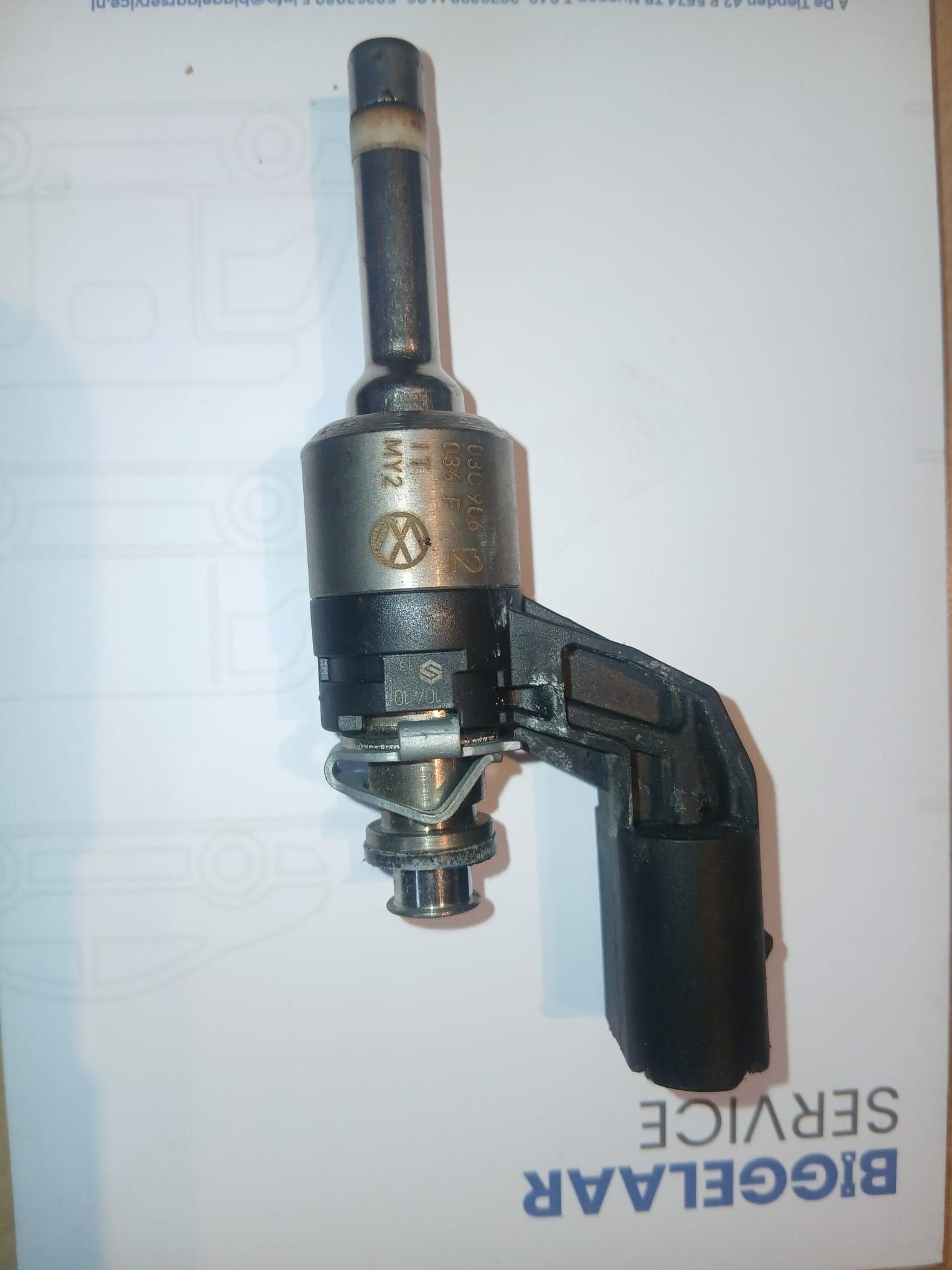 Injector 1.4TSI Volkswagen audi seat skoda 03C906036F 03C906, Gebruikt, -, -, Ophalen of Verzenden