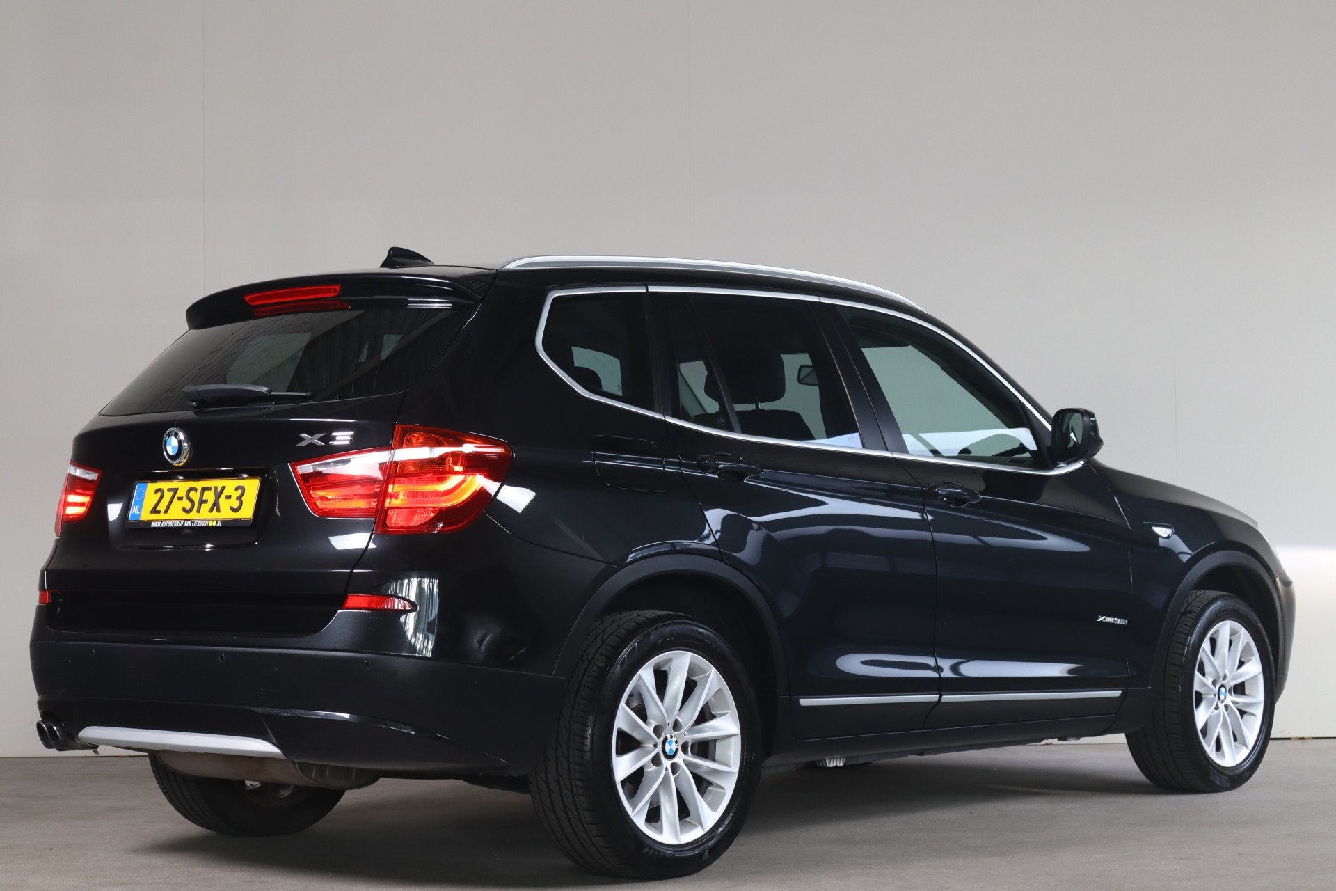 BMW X3 xDrive35i Executive - NL Auto! Parksens V+A I Trekhaa, Auto's, Automaat, Gebruikt, 2000 kg, Zwart