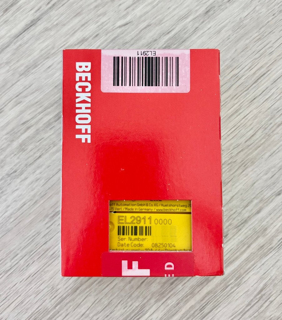 BECKHOFF - EL2911 - EtherCAT 4-Ch DigIn 1-Ch DigOut, Ophalen of Verzenden, Nieuw