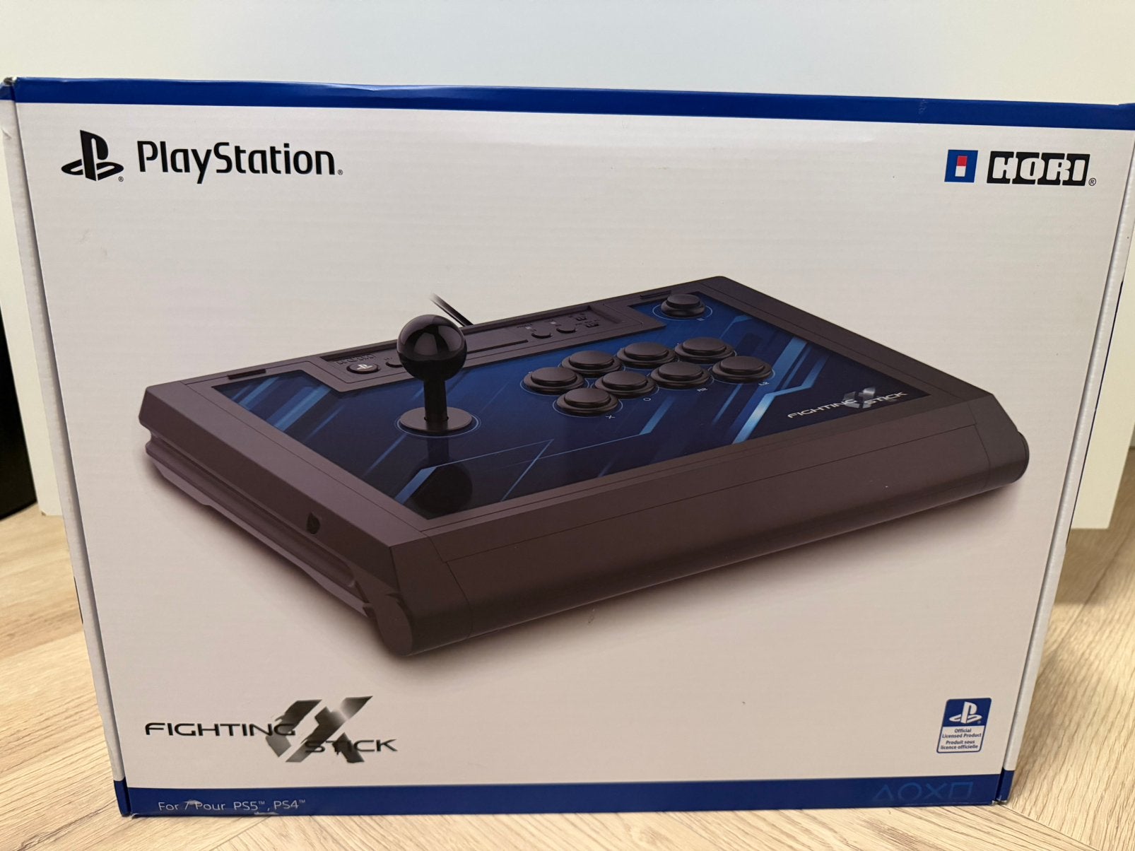 Hori Fighting Stick Alpha voor PS5, PS4 en PC, Ophalen of Verzenden, Zo goed als nieuw, Controller, PlayStation 4