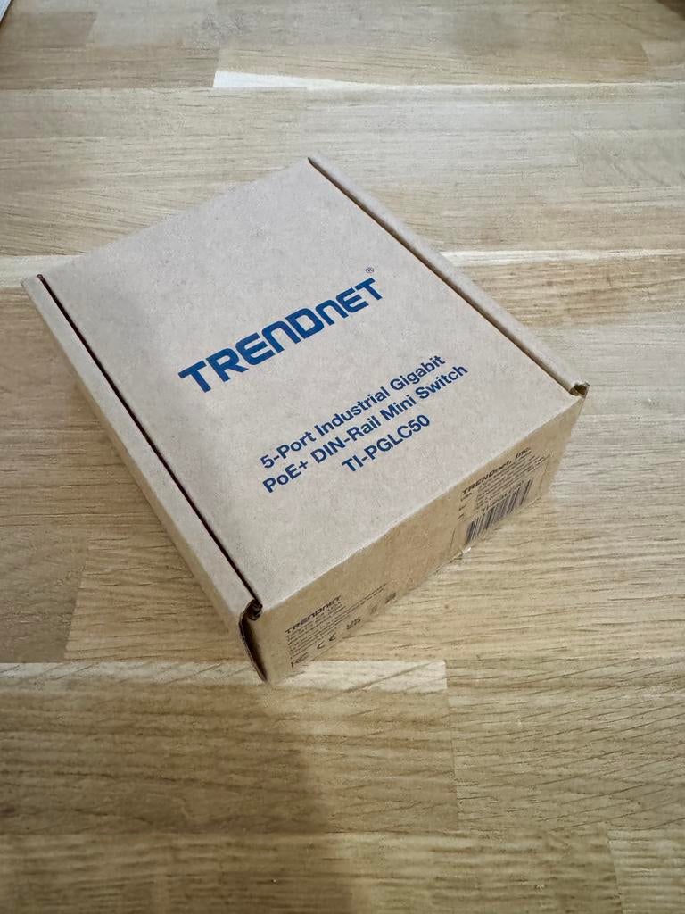 TI-PGLC50 Industrial Gigabit PoE+ Switch (DIN-rail, 4x PoE+), Ophalen of Verzenden, Nieuw
