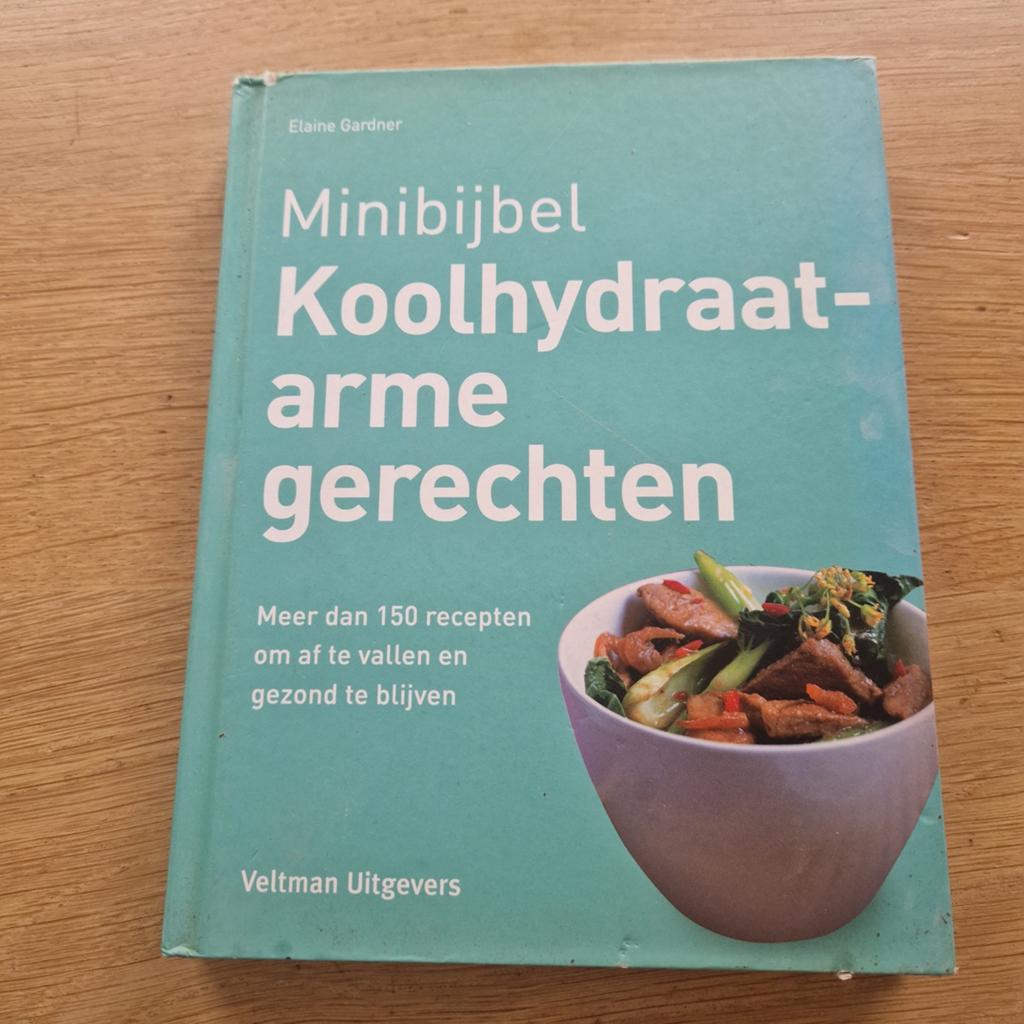 Minibijbel Koolhydraatarme Gerechten - Elaine Gardner, Boeken, Gelezen, Hoofdgerechten, Ophalen of Verzenden, Gezond koken