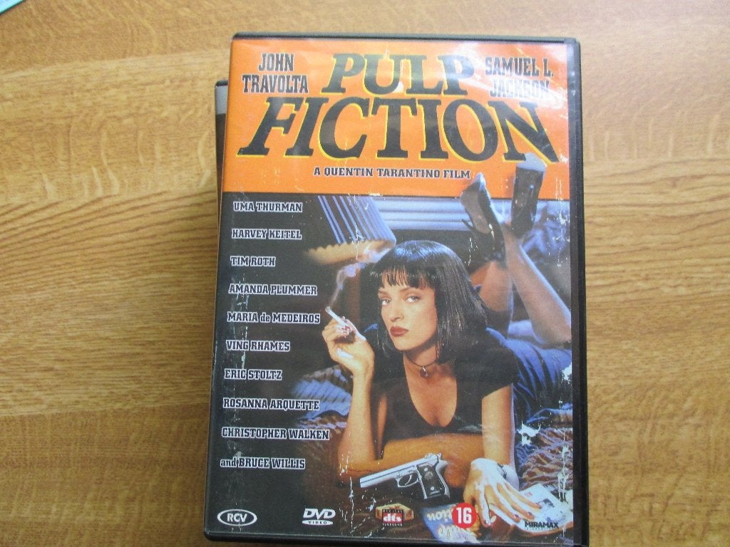 john travolta-samuel l jackson: pulp fiction (12), Alle leeftijden, Ophalen of Verzenden, Zo goed als nieuw