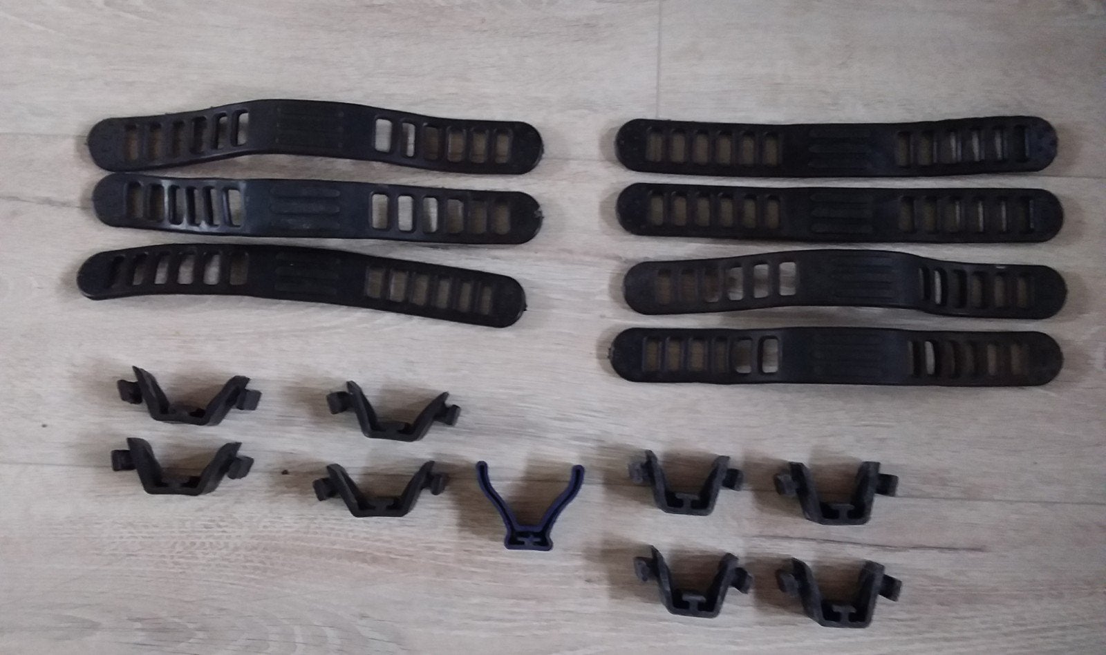 Fietsendrager rubbers met bevestigingen, Ophalen of Verzenden, Gebruikt
