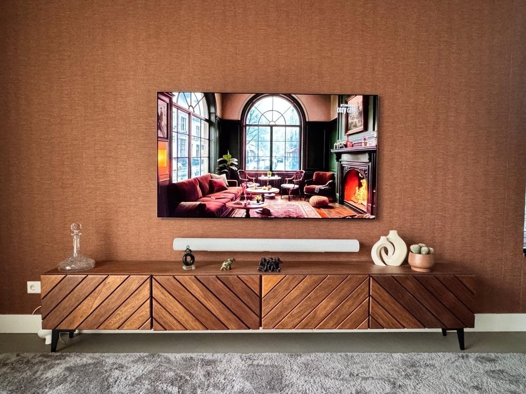 Aura Bahia Fraké Noir TV-Meubel handgemaakt, 150 tot 200 cm, Nieuw, Ophalen of Verzenden, Modern, design midcentury modern
