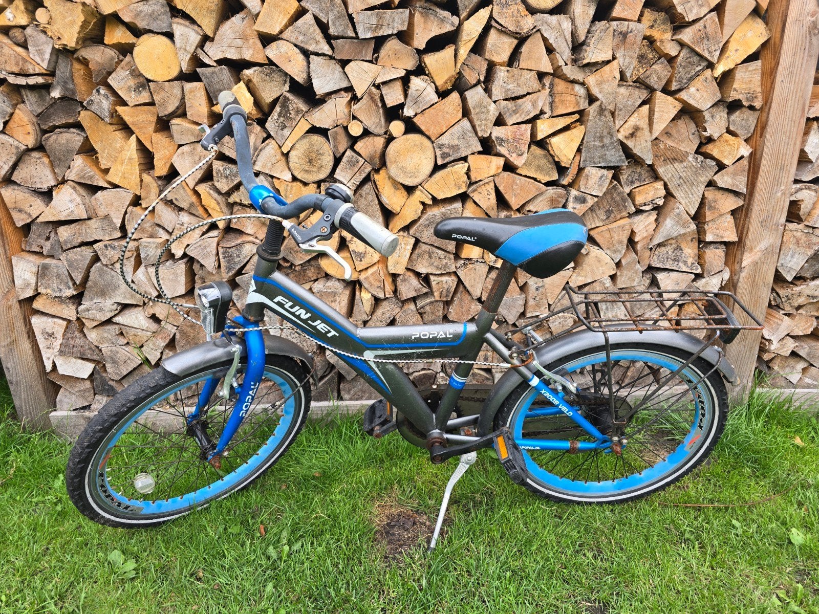 Popal Fun Jet Kinderfiets - Stoer en Klaar voor Avontuur, Ophalen, Gebruikt, Popal, Terugtraprem