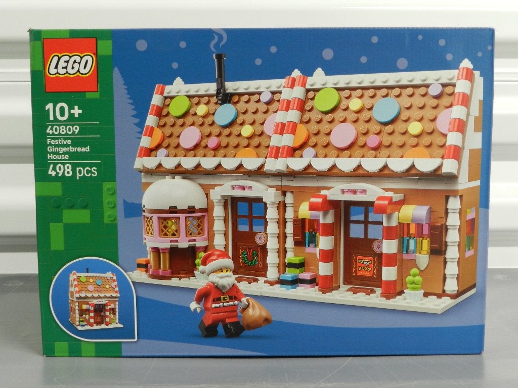 lego Winters peperkoekhuisje (40809), Inclusief accessoires, Overige thema's, Lego, Nieuw